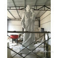 Inventario de gran fibra de vidrio Jesús con estatua de bebé